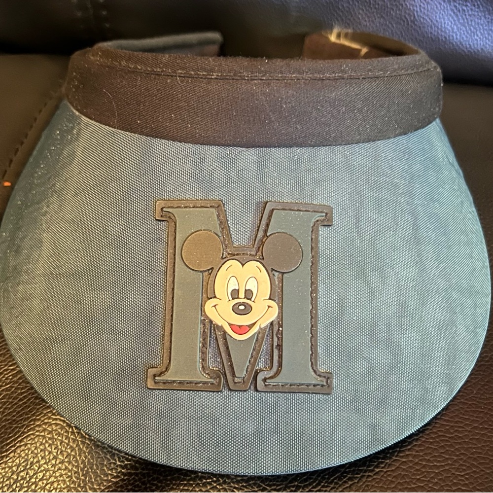 Disney Mickey 'M' Visor - Navy and Black